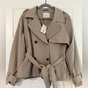 a new day Women's Beige Trench Coat
